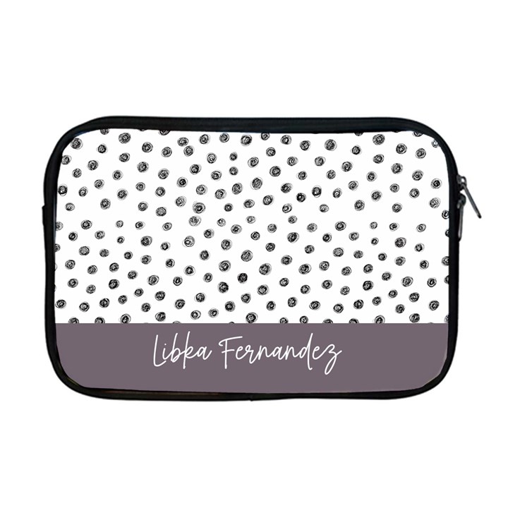 Dots Composition Apple MacBook Pro 17  Zipper Case