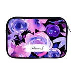 Watercolor Floral Apple MacBook Pro 17  Zipper Case Front