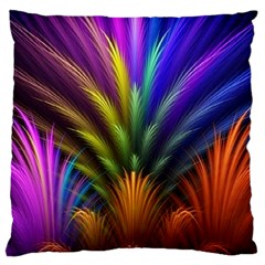 Abstract Colors - , Abstract Colors Large Cushion Case (one Side)