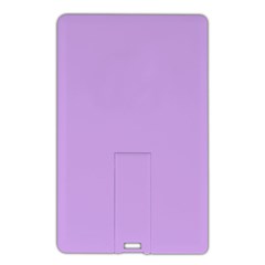 Luscious Lavender Hex #cca3e7 Name Card Style Usb Flash Drive