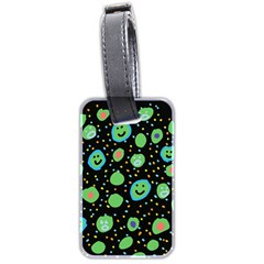 Doodle Dot Drawing Luggage Tag (two Sides)