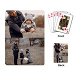 2 Photo Collage Playing Cards Single Design (Rectangle) Back
