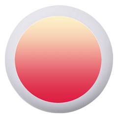 Cream Yellow To Crimson Red Linear Gradient Dento Box With Mirror