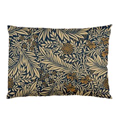 Brown Vintage Background Vintage Floral Pattern, Brown Pillow Case
