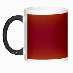Amber Orange To Burgundy Red Bilinear Gradient Morph Mug
