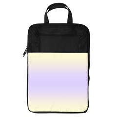 Cream Yellow To Pale Violet Bilinear Gradient Foldable Shoe Storage Bag