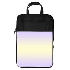 Pale Violet To Cream Yellow Bilinear Gradient Foldable Shoe Storage Bag