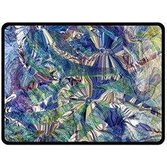 Blue Blend Fleece Blanket (large)