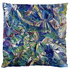 Blue Blend Large Cushion Case (one Side)