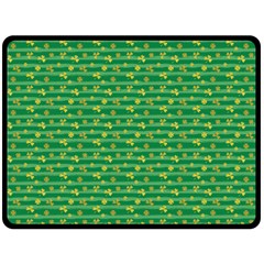 Golden Leaves Fleece Blanket (large)