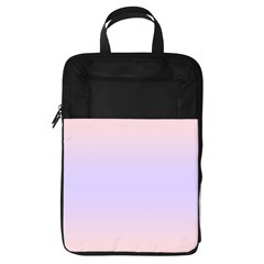 Pale Pink To Pale Violet Bilinear Gradient Foldable Shoe Storage Bag