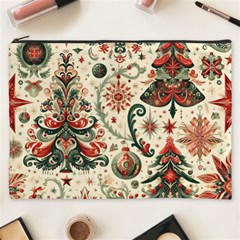 Christmas Tree Snow Cosmetic Bag (xxxl)