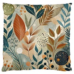 Leaves Pattern Flora Large Cushion Case (one Side)