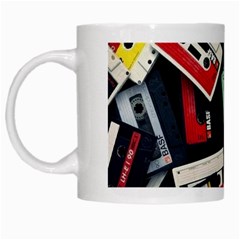 Abstract Case White Mug