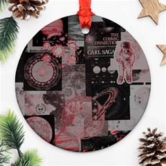 Aesthetic , Aesthetic, Dark Round Ornament (two Sides)