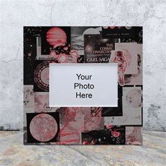 Aesthetic , Aesthetic, Dark White Box Photo Frame 4  X 6 