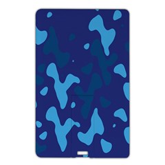 Blue Camouflage Pattern Name Card Style Usb Flash Drive