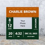 Personalized New Born Baby Box Photo Frame White Box Photo Frame 4  x 6  Front