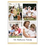 Personalized 4 Photos Hanging Canvas Print Hanging Canvas Prints 16  x 22  Front