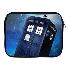 Tardis Doctor Who Space Blue Apple Ipad 2/3/4 Zipper Cases