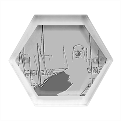 Fisherman?¯s Ward, San Francisco, Ca Hexagon Wood Jewelry Box