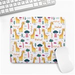Giraffe Name Mousepad Collage Mousepad 9,25 x7,75  Mousepad - 1