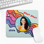 Rainbow graphic photo Mousepad  Collage Mousepad 9,25 x7,75  Mousepad - 1