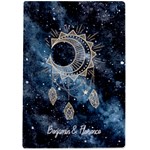 Personalized Starry Name A4 Acrylic Clipboard A4 Acrylic Clipboard Back