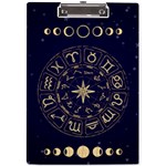 Personalized Constellation Name A4 Acrylic Clipboard A4 Acrylic Clipboard Front