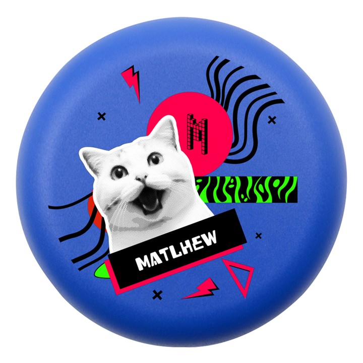 Personalized Name Cat Dento Box Dento Box with Mirror