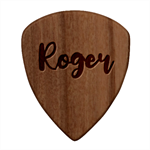 Personalized Best Friends Ever Name Guitar Picks Set Square Wood Guitar Pick Holder Case And Picks Set Pick