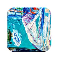Seascape Square Metal Box (black)