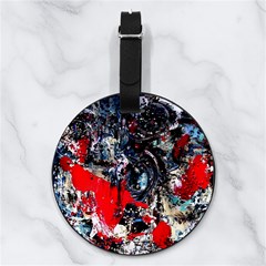 Multiple Desires-1-1 Nappa Leather Luggage Tag Round