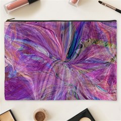 Pink On Magenta Cosmetic Bag (xxxl)