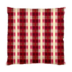 Retro 60s 50s Plaid Pattern 4 Standard Cushion Case (one Side)