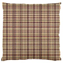 Retro 60s 50s Plaid Pattern 3 16  Baby Flannel Cushion Case (two Sides)