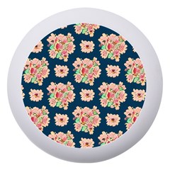 Retro 1880s Flowers Pattern 7 Dento Box With Mirror