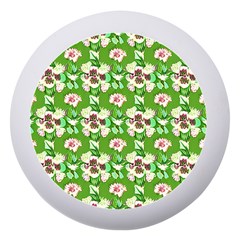 Retro 1880s Flowers Pattern 4 Dento Box With Mirror