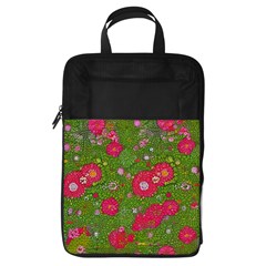 Mid Century Retro Floral 1970s 1960s Pattern 88 Foldable Shoe Storage Bag