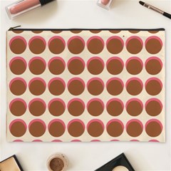Retro 40s 50s Cupcake Pattern Cosmetic Bag (xxxl)