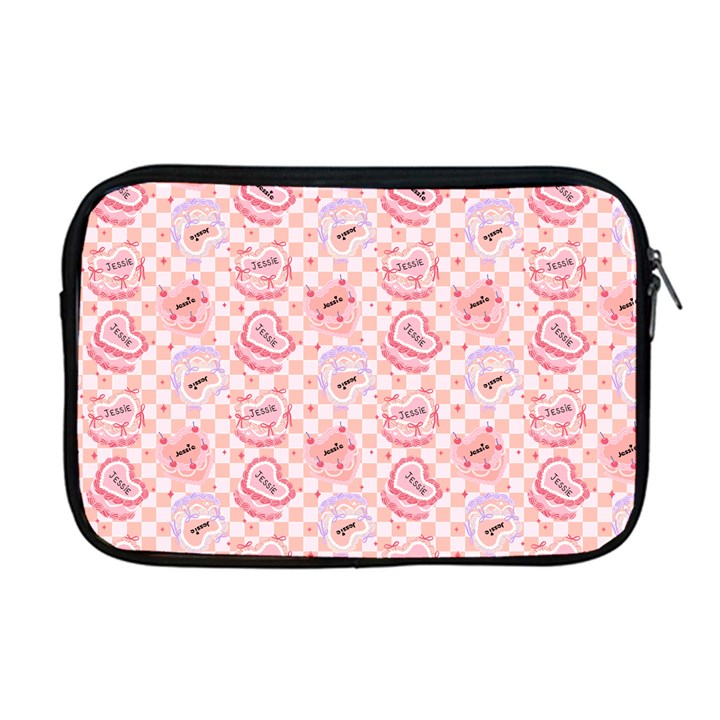 Personalized Name Any Text Sweet Cake Apple MacBook Pro 17  Zipper Case