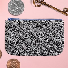 Silver Leopard Large Coin Purse