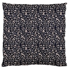 Brown Giraffe Pattern Large Cushion Case (one Side)