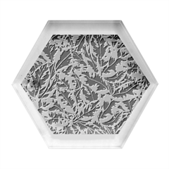 Leaves Nature Pattern Patterns Colorful Hexagon Wood Jewelry Box