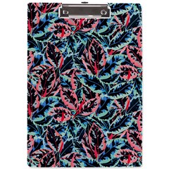 Leaves Nature Pattern Patterns Colorful A4 Acrylic Clipboard