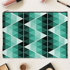 Triangles Pyramid Geometric Pattern Cosmetic Bag (xxxl)