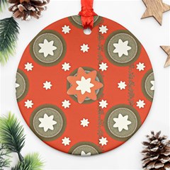 Background Abstract Round Ornament (two Sides)