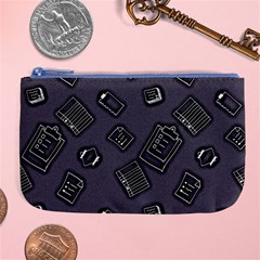 Background Wallpaper Pattern Notes Large Coin Purse