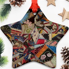 Background Embroidery Pattern Stitches Abstract Ornament (star)