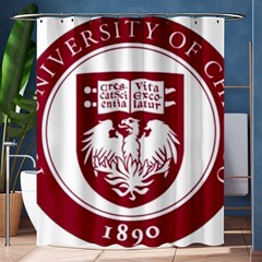 University Of Chicago Shower Curtain 60  X 72  (medium) 